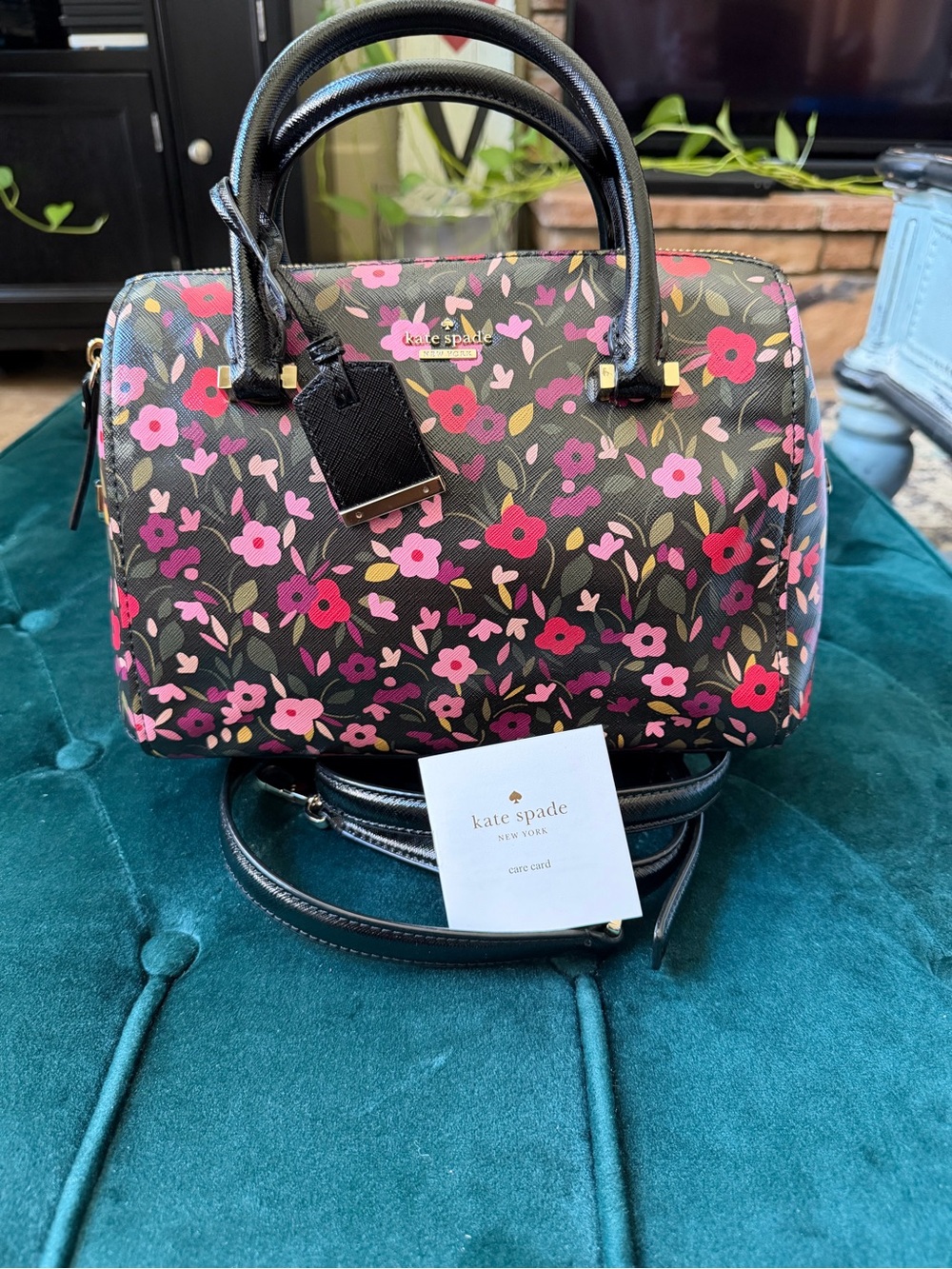 Kate Spade Cameron Street Boho Floral Satchel